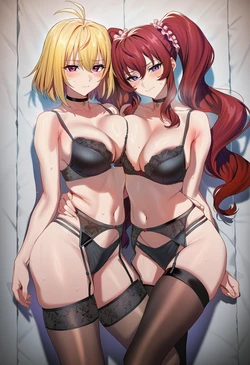 [ChocoPizza] v4c/ffm/3p: angelise ikaruga misurugi + hilda (cross ange) 246 [AI Generated]