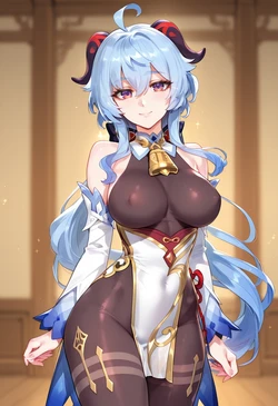 [ChocoPizza] v3f: ganyu 435 [AI Generated]