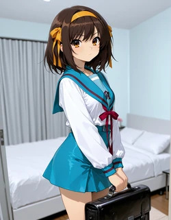 comotank 涼宮ハルヒ 143 Pics (Patreon). [AI Generated]