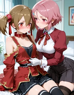 comotank シリカ＆リズベット 144 Pics (Patreon). [AI Generated]