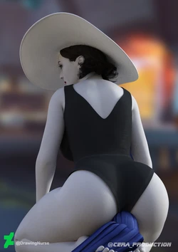 [Cera Production] Lady Dimitrescu Is Dominating Widowmaker