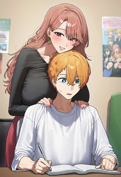 [Mikayori] Saitou Miyako x Hoshino Aquamarine (Patreon) [AI Generated]