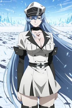 [Digital Waifu Gallery] Esdeath - Akame ga Kill! (Patreon) [AI Generated]