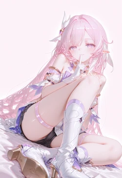 [RichardMiral] 爱莉希雅（人之律者） elysia（herrscher of human:ego） [AI Generated] [Uncensored]