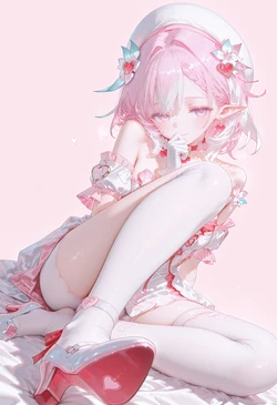 [RichardMiral] 爱莉希雅（嗨♪爱愿妖精） elysia（hi love elf） [Uncensored] [AI Generated]