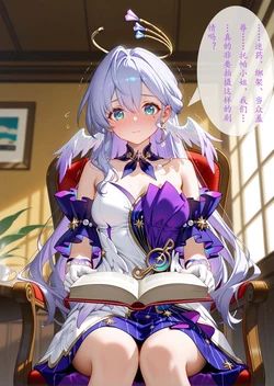 [CheerOtter] 金丝入梦缚莺语，假面嫣然饰虚真 Robin Gets Kidnapped - Honkai: Star Rail (Patreon) [AI Generated]