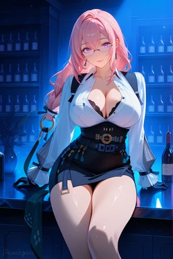 Tsukishiro Yanagi - AI Generated