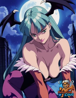 Morrigan Aensland hentai | Darkstalkers parody [AI Generated]