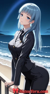 [NatsuYoru] Kasumi Miwa (Jujutsu Kaisen) [AI Generated]