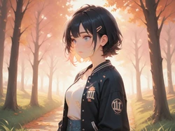 [TrashGer] Dark short hair in the park MMF Threesome groupsex [AI Generated]