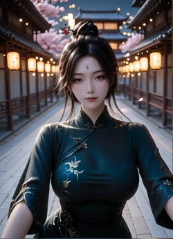 双剑侍女 凡人修仙传 [AI Generated]