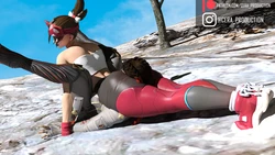 [Cera Production] Kiriko Is Dominating Loba Part 1/Loba's Revange Part 1-2