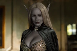 Saint Hysteria  Moonlight Shadow - Drow (Forgotten Realms (DnD) )