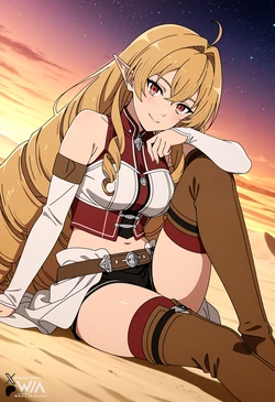 [WaifuArchitect] Elinalise and Rudeus | Mushoku Tensei [AI Generated]