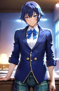 Flowersbeautiful 1b23.白鐘直斗 BBC ペルソナ4【211p】 [AI Generated]