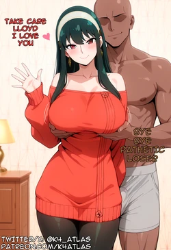 [K4ATLAS] Yor Forger X BBC [AI Generated]