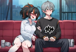 zhu yuan x wise (AI Generated)