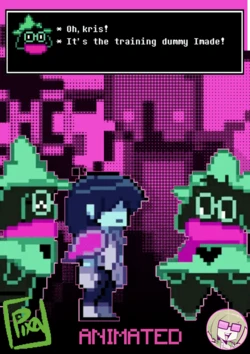 [Pixzapix] Training Dummy Ralsei (Deltarune) (Animated)