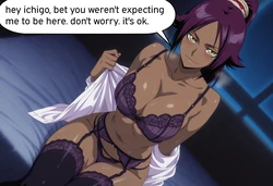 Bleach: Yoruichi tries out Ichigos dick [AI Generated]
