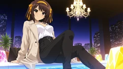 暴雨下的帆船-[上篇]凉宫春日的忧郁 凉宫春日 95P[AI Generated]