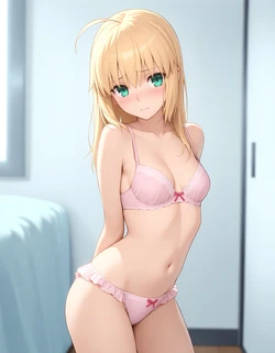 [langust022] Saber Fate 293P+30P (Patreon) [AI Generated]