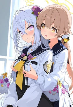 ユーシャ 20251219 ヒフミ＆アズサ (Patreon) [AI Generated]