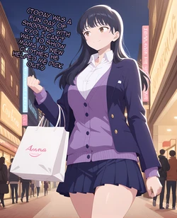 [SnowBunnyWaifus] Anna Yamada and her mom get some special "Oyakodon" (Patreon) [AI Generated]