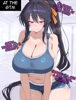 [SnowBunnyWaifus] Akeno gets a personal trainer. (Patreon) [AI Generated]
