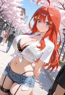 [NeekoSan] Itsuki Nakano 中野五月 - The Quintessential Quintuplets 五等分の花嫁 [AI Generated]