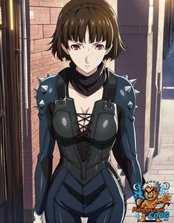 Makoto Niijima hentai | Persona 5 NSFW parody [AI Generated]