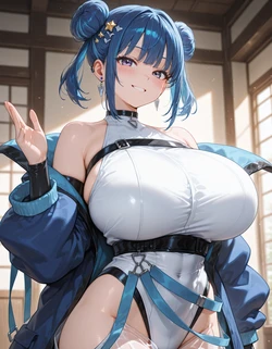 [mirai art] Evil Twin Lil-la (120) (AI Generated)