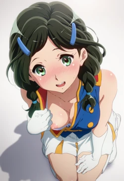 [Ferrappuccino-FPart] (Aoi, Asuka, Haruka, Kaori) Nipple Peek~Peeping Nipple Wiper [57 Images] [AI Generated]