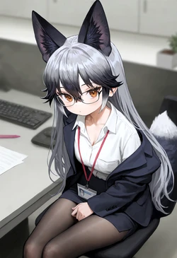 [Hot Ice] Silver Fox [AI Generated]