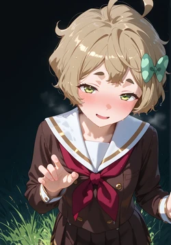 [Custom Firingu X] Kawashima Sapphire (Hibike Euphonium) [AI Generated]