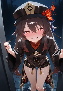 [Custom Firingu] Hutao . Genshin Impact [AI Generated]