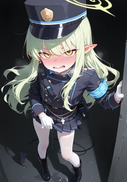 [Custom Firingu] Tachibana Hikari . Blue Archive [AI Generated]