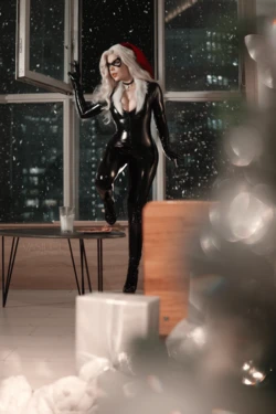 Vasiliel – Xmas Black Cat