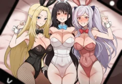 [KaitoArt] (Uncensored) Shadow Garden BBC PARTY - Alexia Midgar - Claire Kagenou - Alpha  [AI Generated]