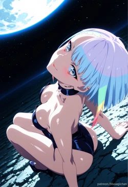 [AIusagichan] サイバーパンク エッジランナーズ ルーシー Cyberpunk Edge Runners Lucyna Kushinada 449P [AI Generated]