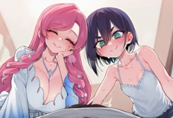 hahari & kurumi (AI Generated)