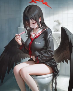 [幻想支線︱愛と夢物語] Hanekawa Hasumi 気づかない [AI Generated]