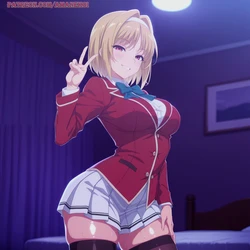 [Amanekoi] Kikyou Kushida / Classroom of the Elite [AI Generated]