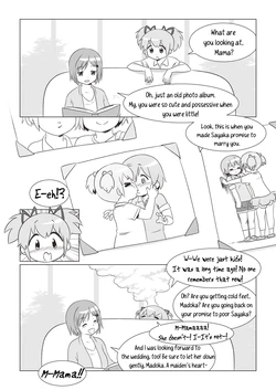 Madoka’s Promise to Sayaka (puella magi madoka magica)