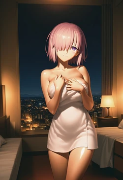 Mikitoon Mash Kyrielight マシュ_クリスマス③ [Cute] [AI Generated]