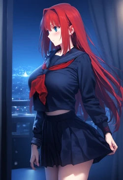 Mikitoon Aoko Aozaki 蒼崎青子_ホテル②  [Cute] [AI Generated]