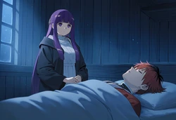 Mikitoon Fern x Stark フェルン×シュタルク [Cute] [AI Generated]