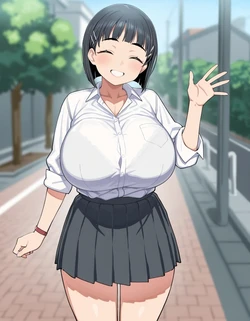 [雷門AIショップ] 直葉 デート帰りに寝取られる [AI Generated]