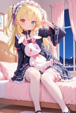 [usaocha] 羽瀬川小鳩 [AI Generated]