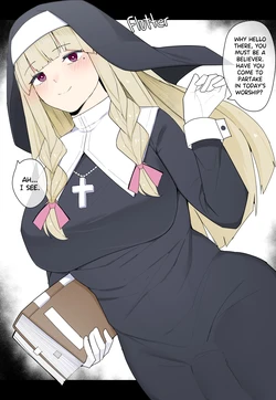 [Kassai] Baptized by a Futanari Nun