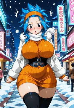 Levy Mcgarden - Winter Look [AI Generated]